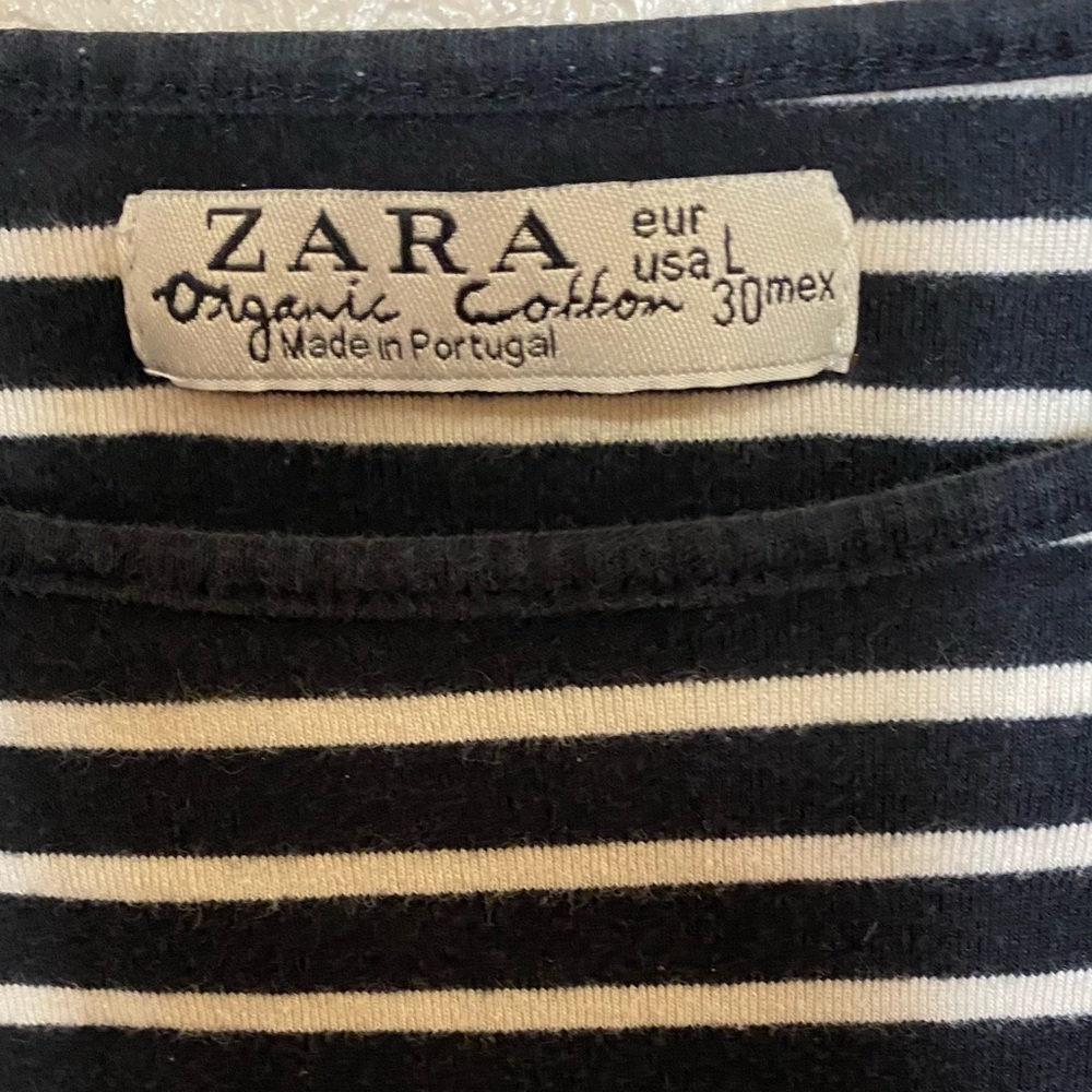 Striped Zara large top - Picture 2 of 2